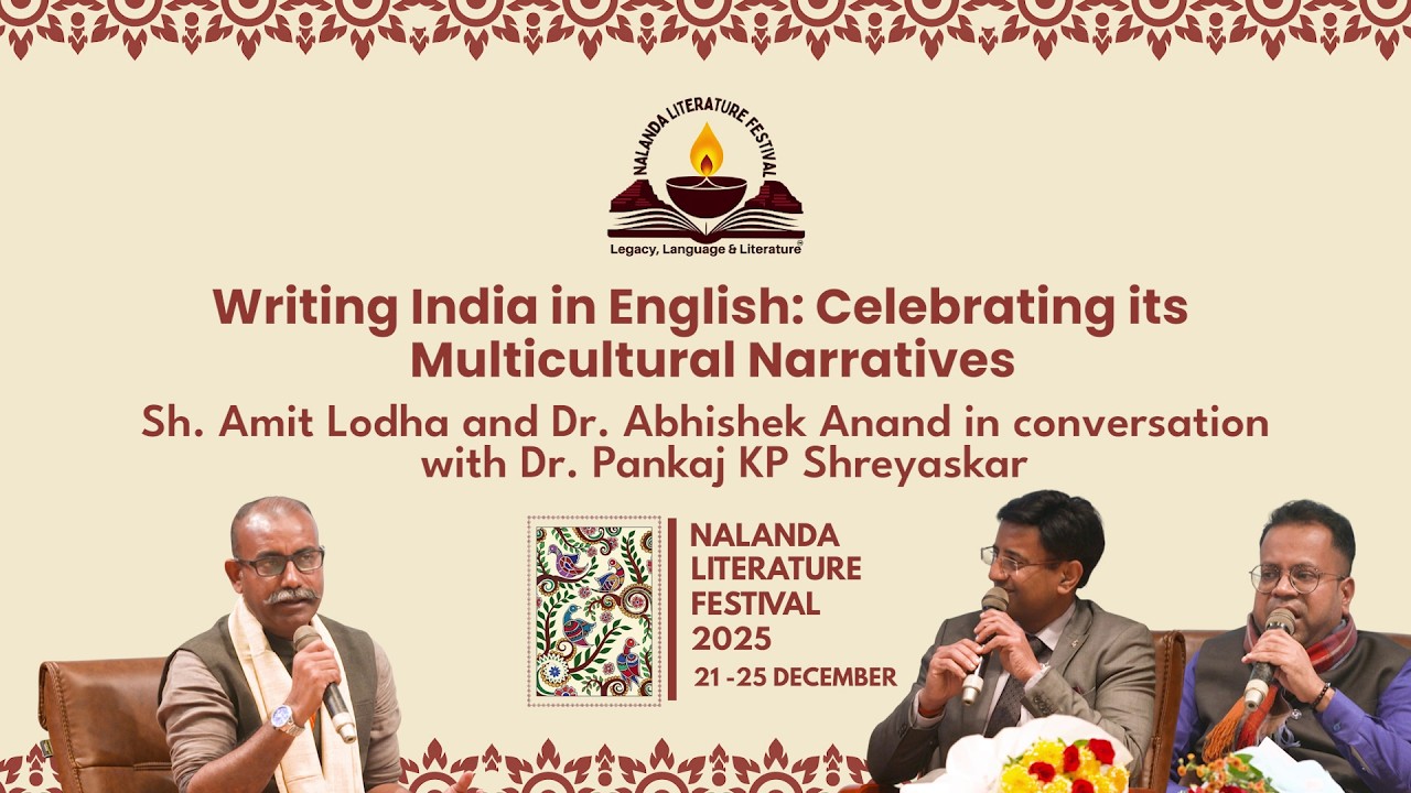 Writing India in English | Ancient Wisdom, Modern Voices & the Police Perspective